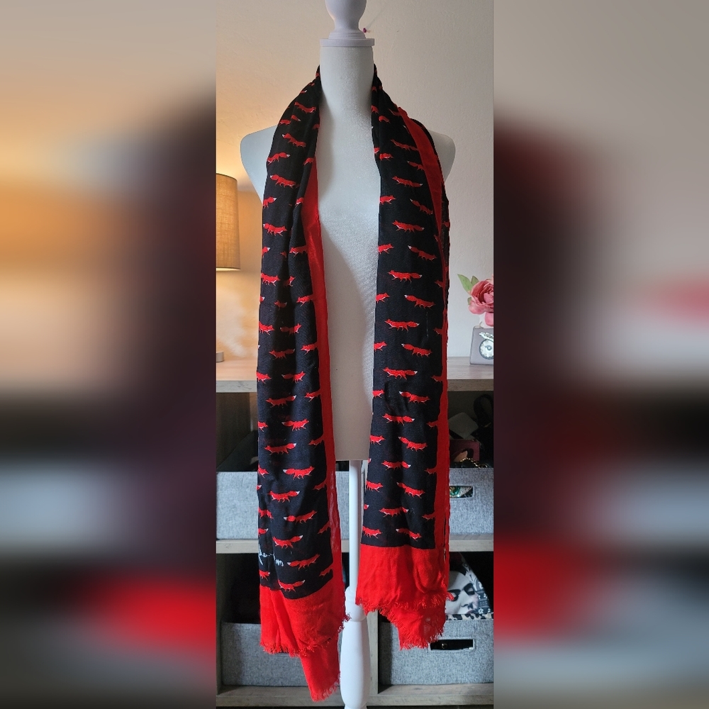 Kate Spade Fox Scarf